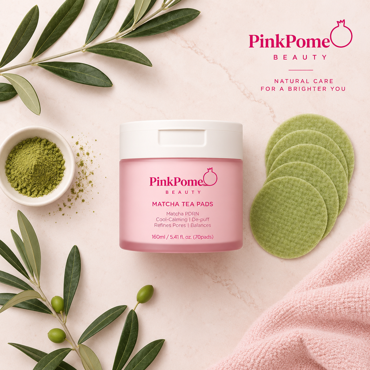 PinkPome skincare product