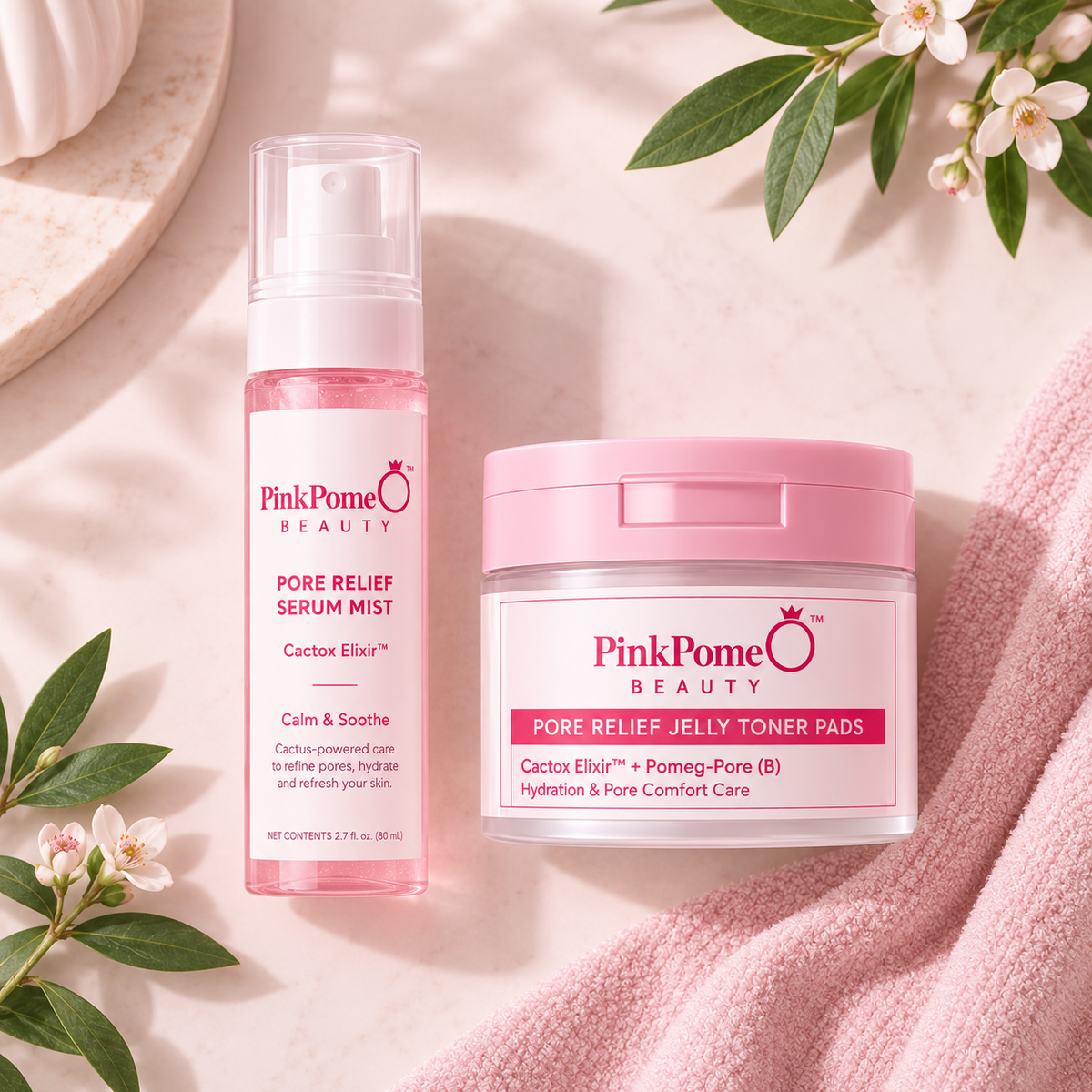 PinkPome skincare product