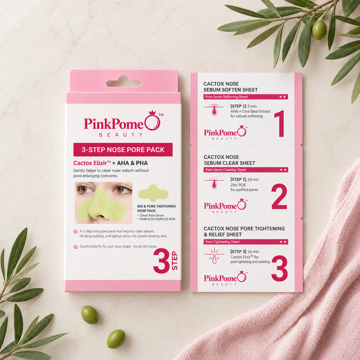 PinkPome skincare product