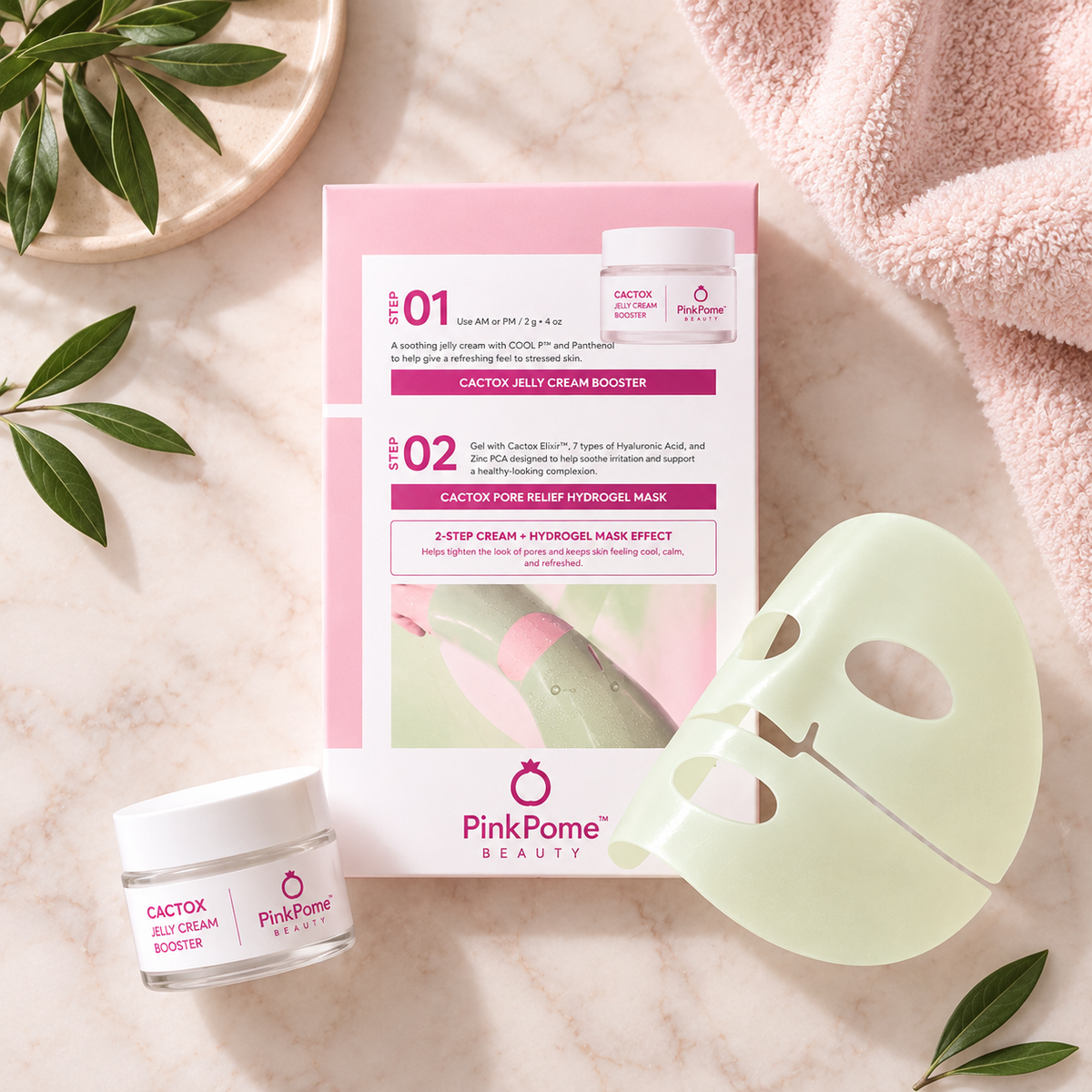 PinkPome skincare product