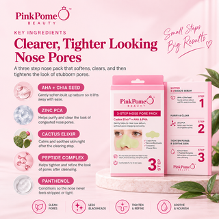 Cactox 3 Step Nose Mask Pack