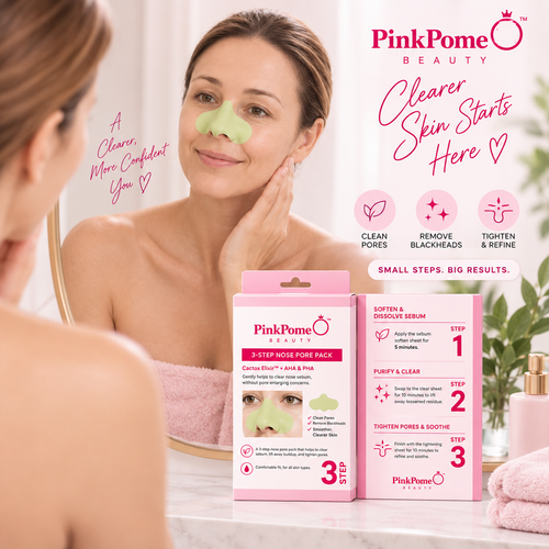 Cactox 3 Step Nose Mask Pack