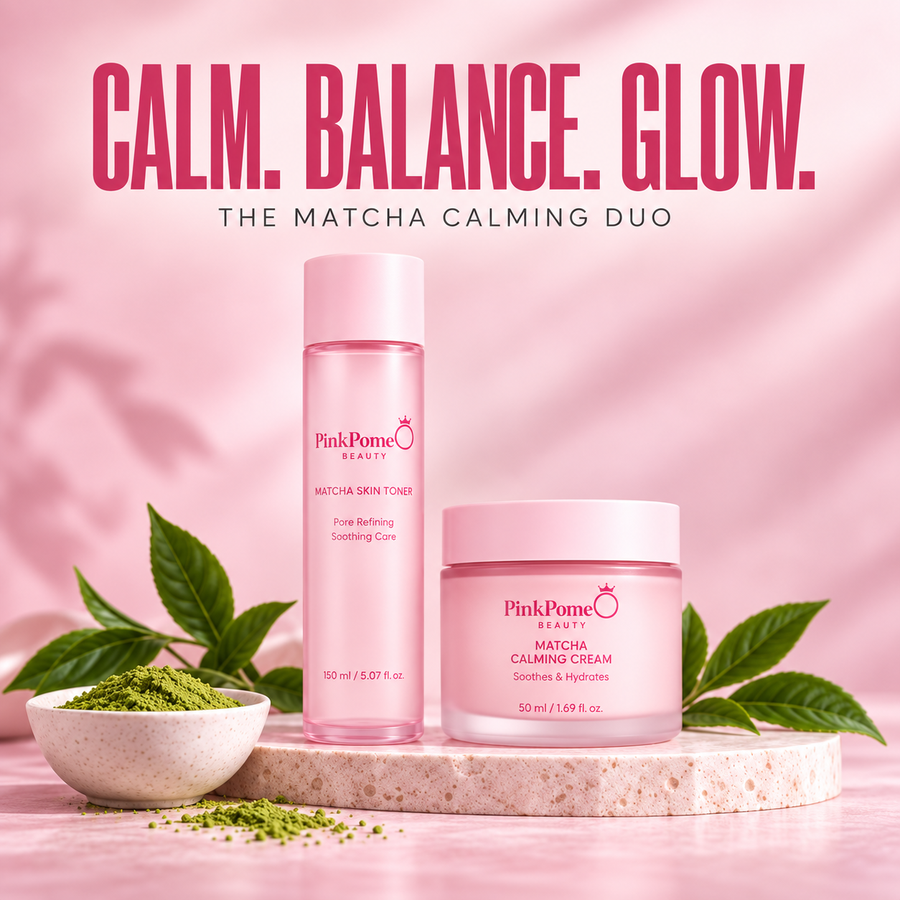 Matcha Toner and Cream Duo